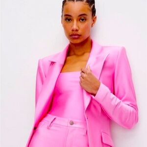 Good American Compression Body Suit - Small - Sorority Pink